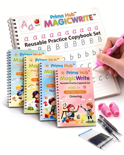 Prima Hub™ MagicWrite Reusable Copybook Kit