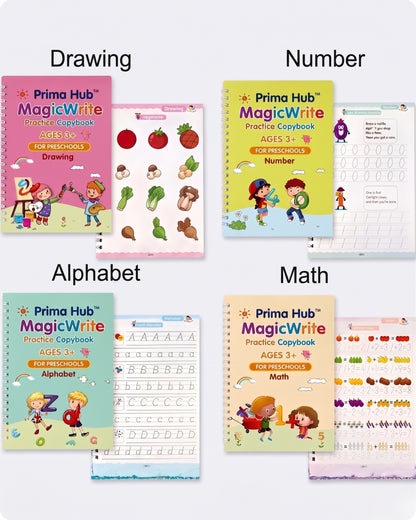 Prima Hub™ MagicWrite Reusable Copybook Kit