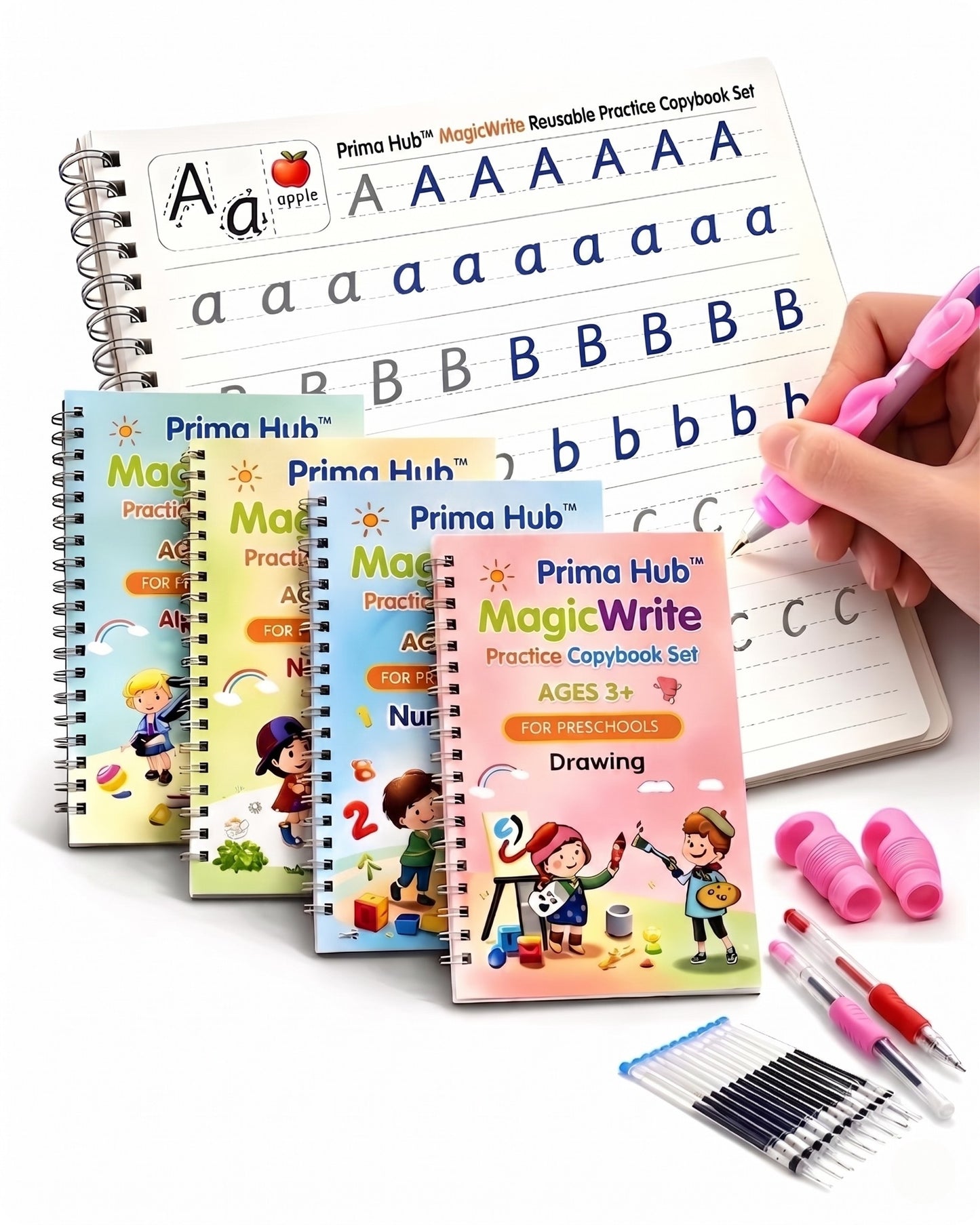 Prima Hub™ MagicWrite Reusable Copybook Kit