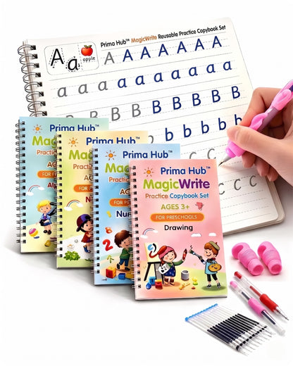 Prima Hub™ MagicWrite Reusable Copybook Kit