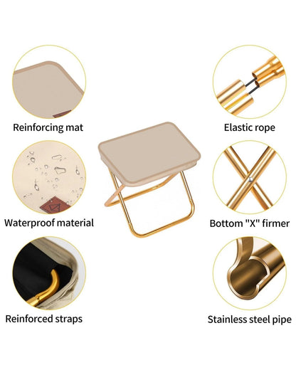 🪑✨ ZipSeat™ Zipper Folding Stool – Your Pocket-Sized Power Chair for Every Adventure! 🎒💪