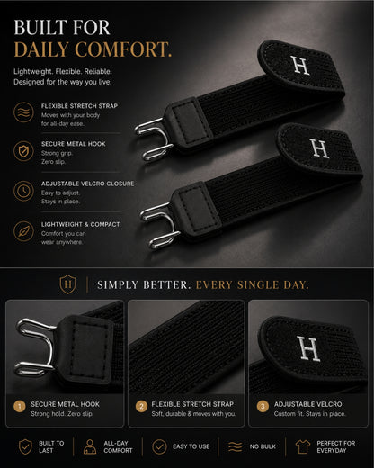 Prima Hub™ FlexFit Comfort Belt (Pack of 2)