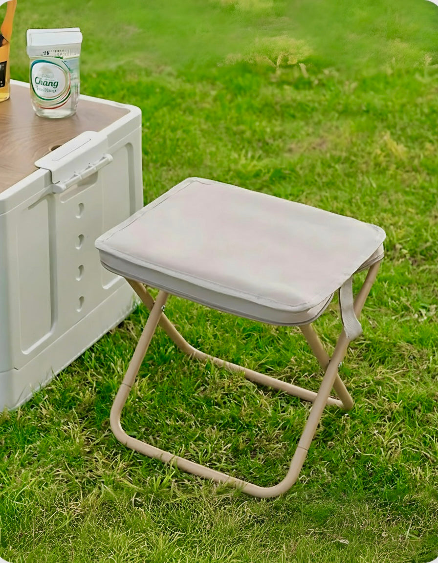 🪑✨ ZipSeat™ Zipper Folding Stool – Your Pocket-Sized Power Chair for Every Adventure! 🎒💪